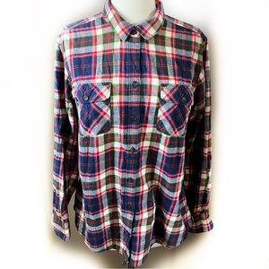 EDDIE BAUER plaid flannel size XL